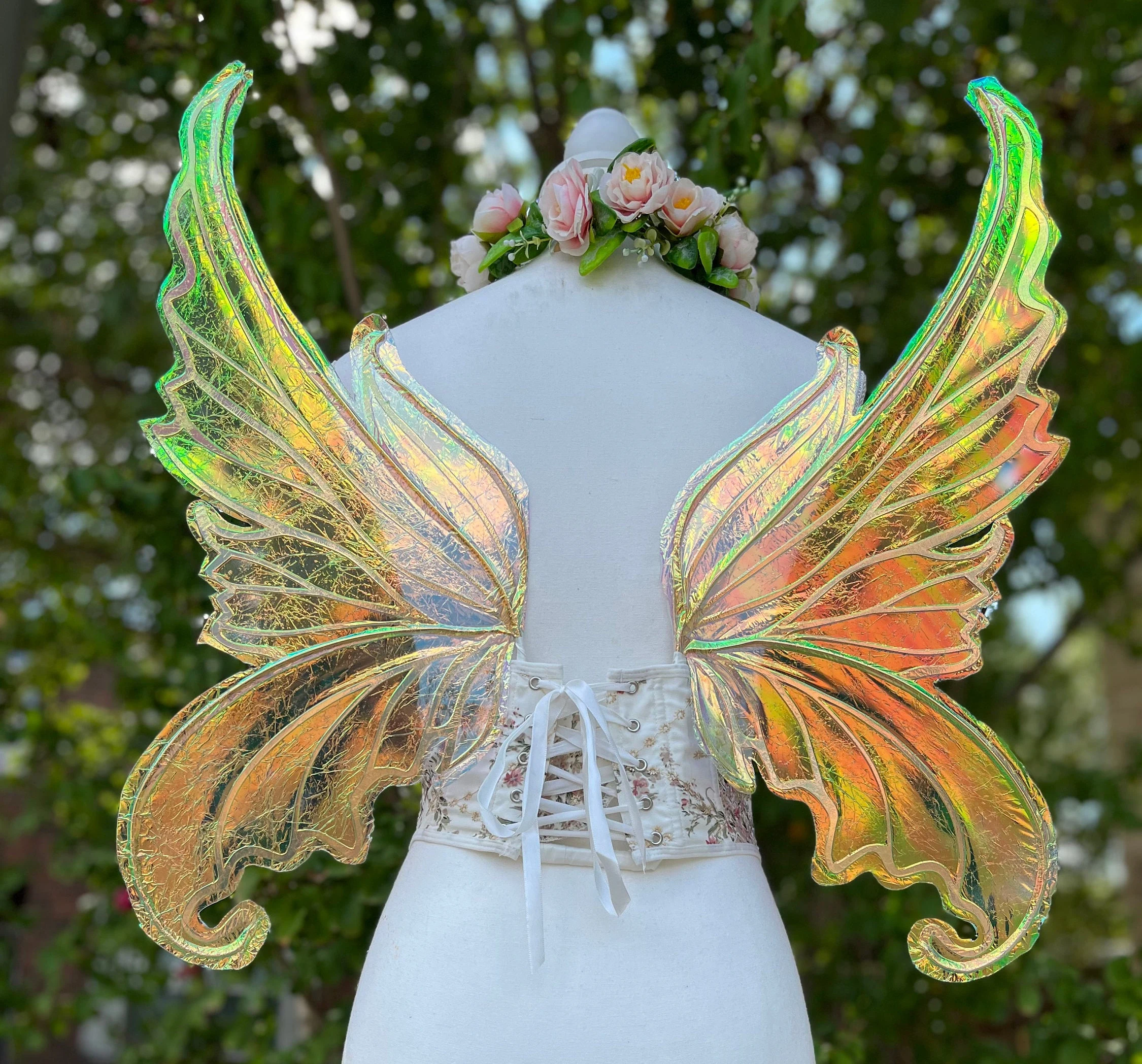 Iridescent Fairy Wings Classic Design