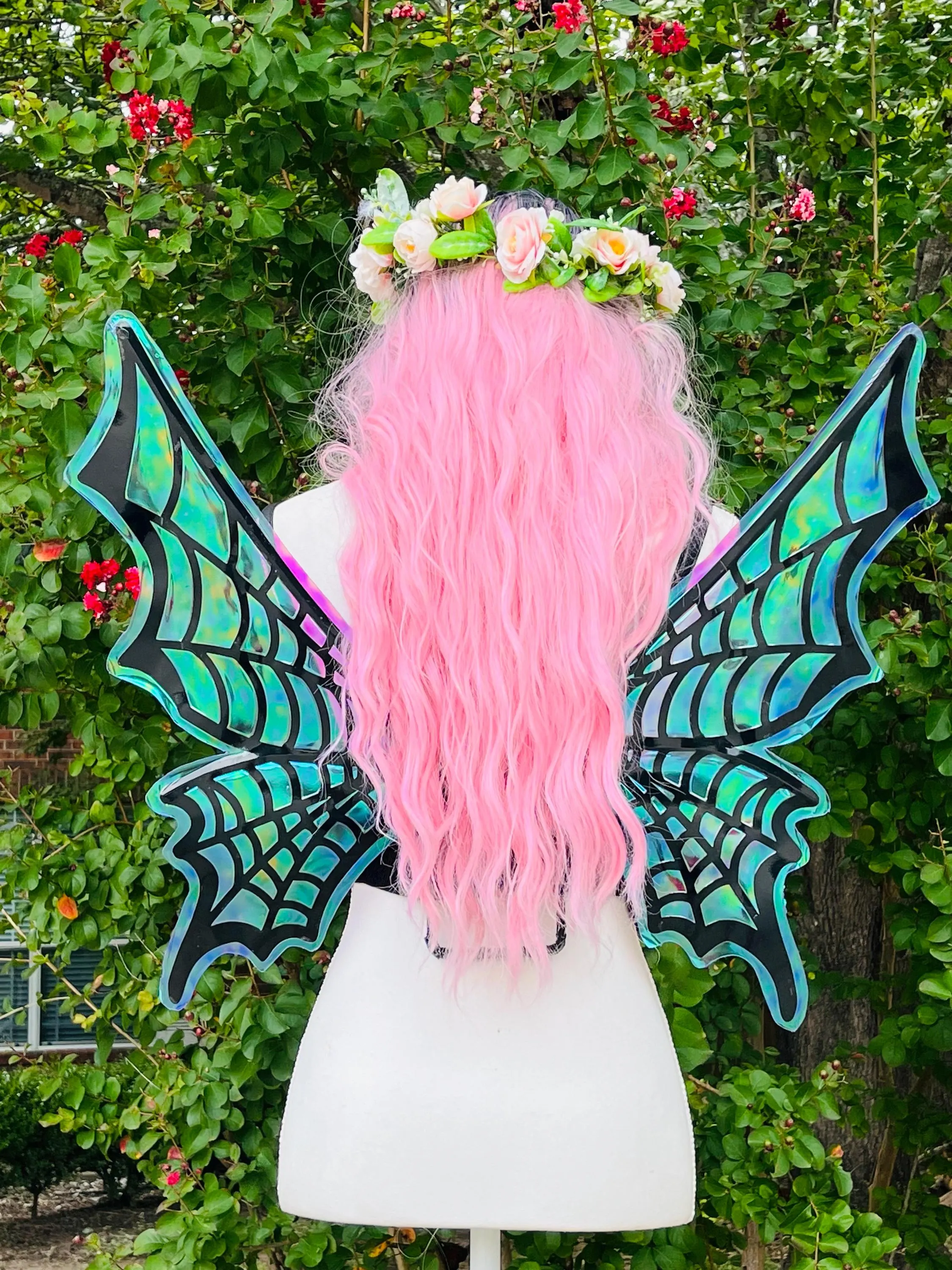 Spider Web Butterfly Costume Fairy Wings