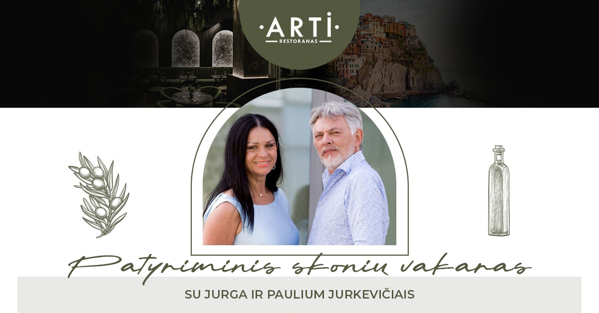 Patyriminis skonių vakaras