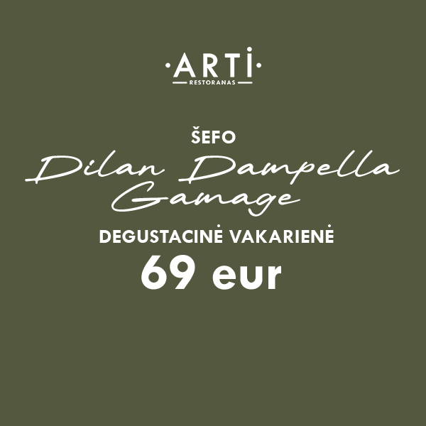 5 patiekalų degustacija