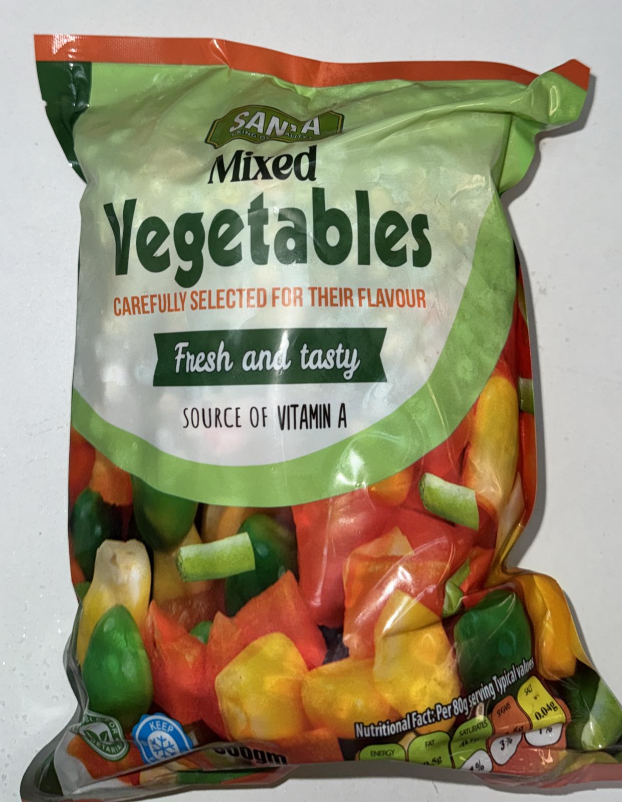 Sanya Mixed Vegetable 800g