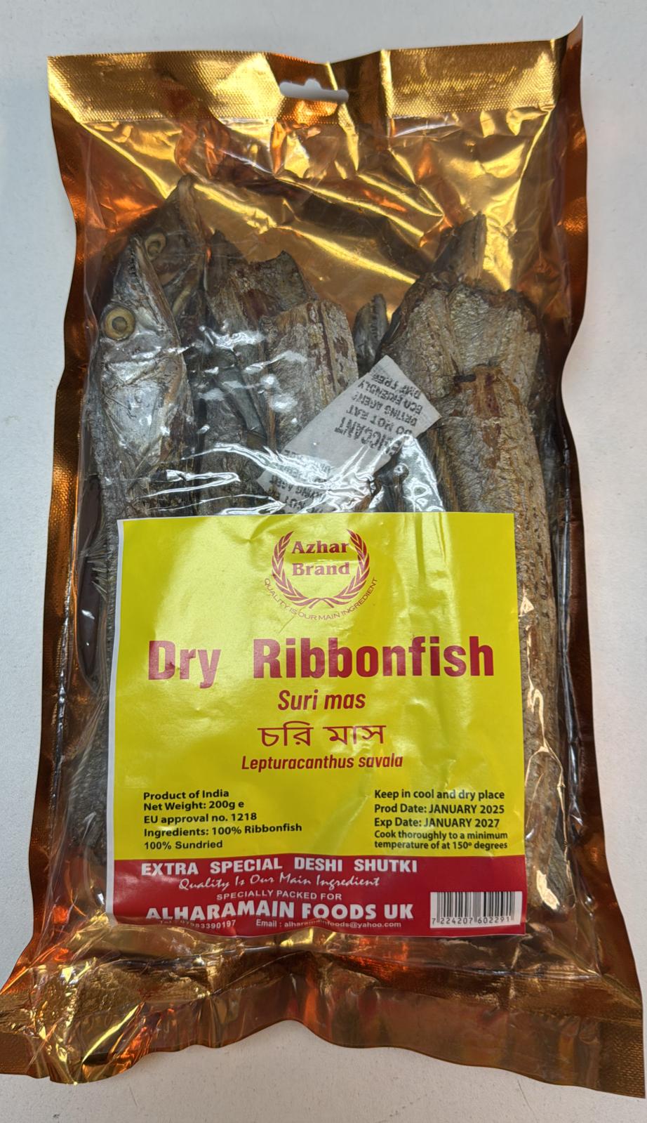 Dry Ribbonfish 200g