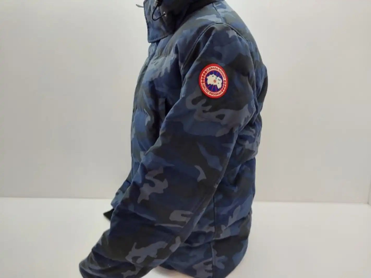 Canada Goose Blue Camouflage Winter Jacket