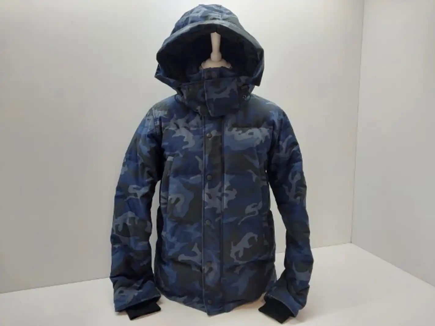 Canada Goose Blue Camouflage Winter Jacket