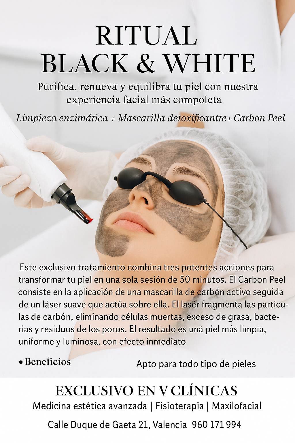 Ritual Black & White Facial Treatment