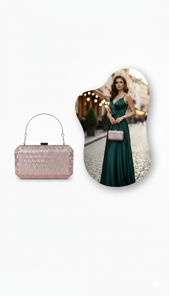 Bolsa de festa Roséa