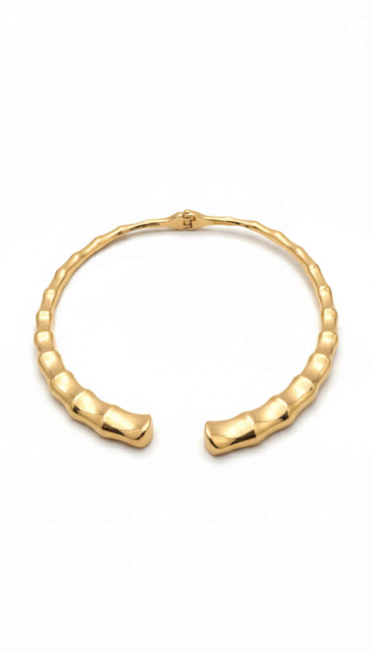 Chocker dourado