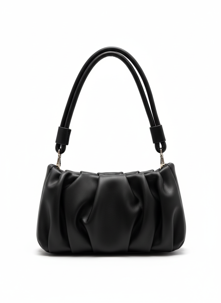 Bolsa Clutch Nuvem Elegance Preta