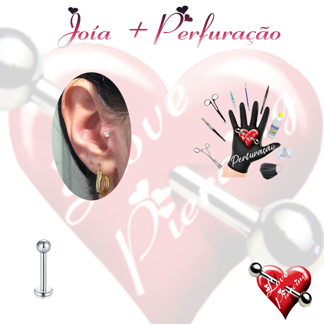 Piercing no Tragus