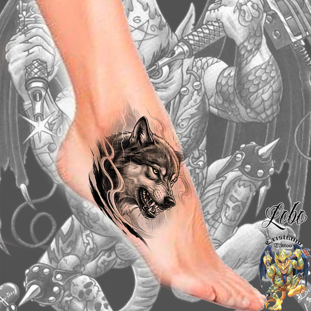 Tatuagem de Lobo