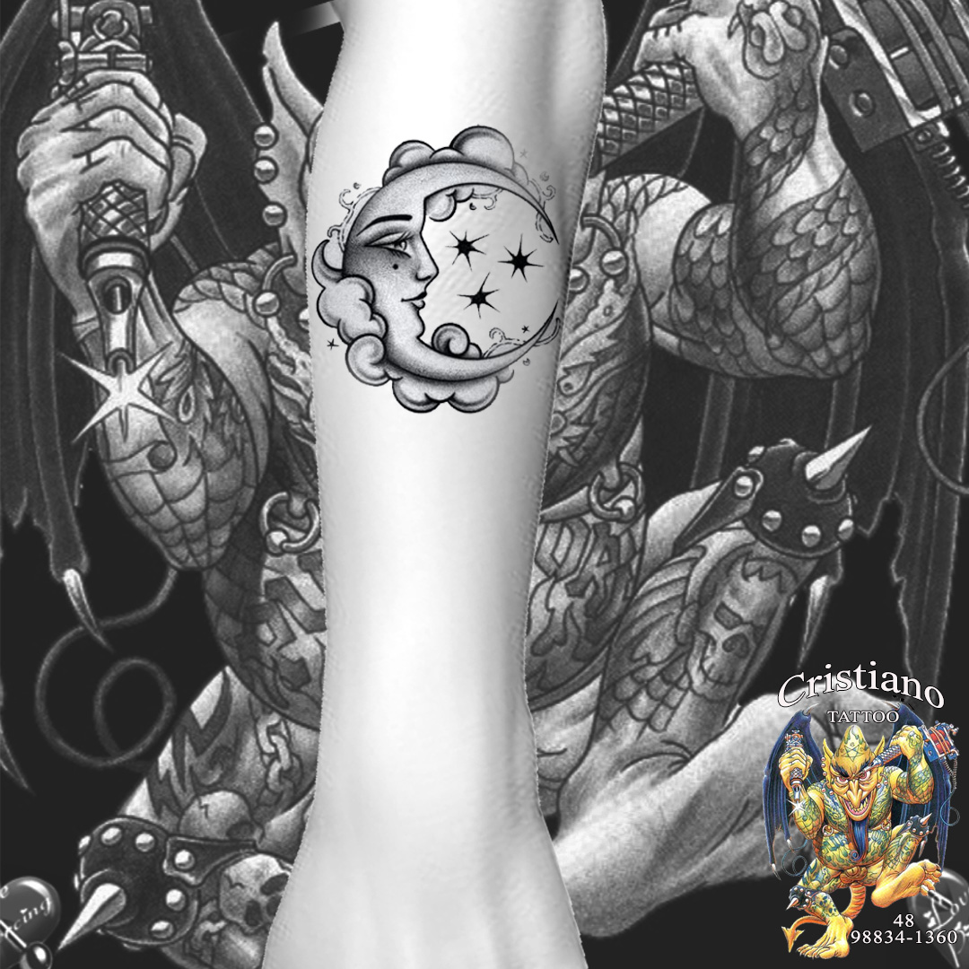 Tatuagem de lua