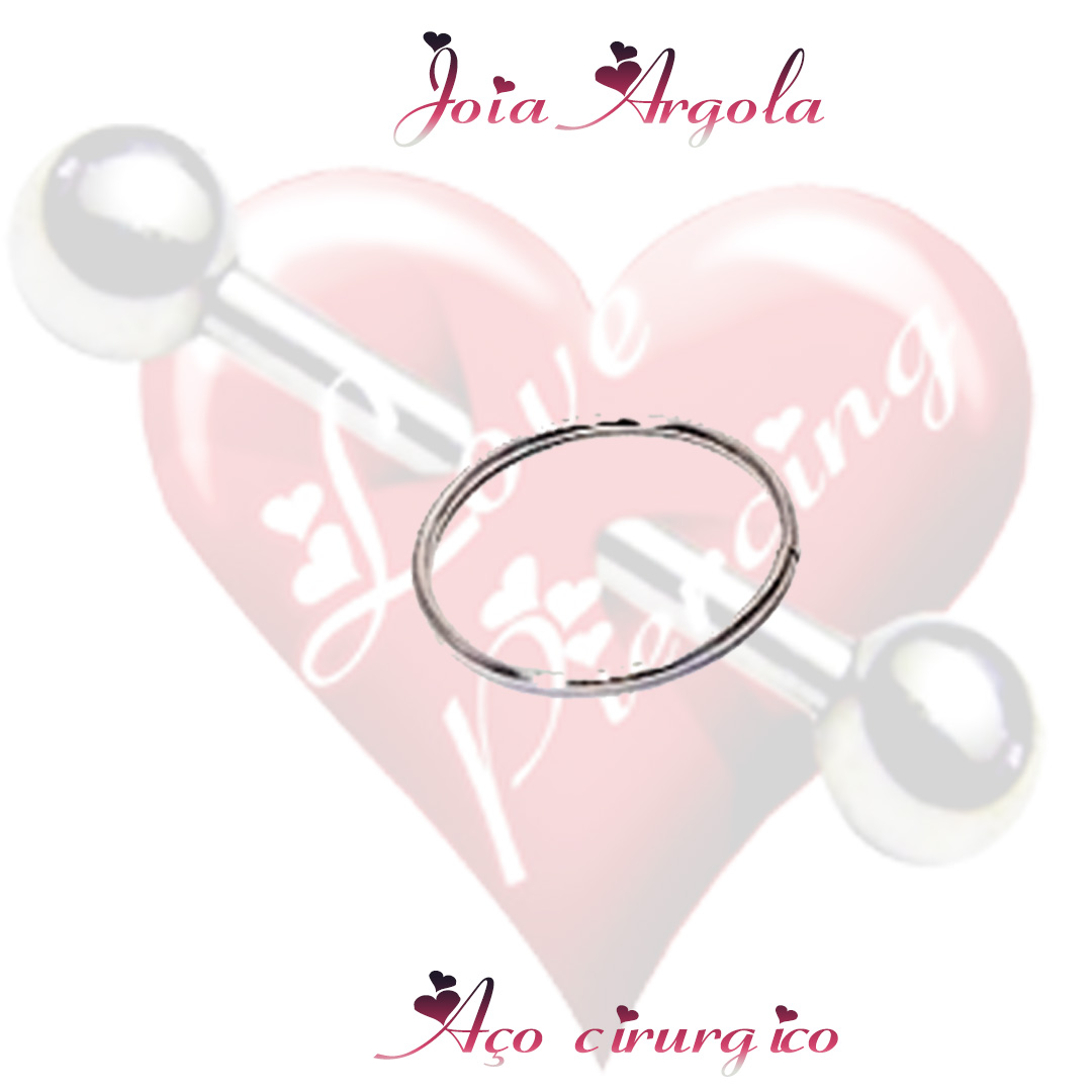 Piercing argola 