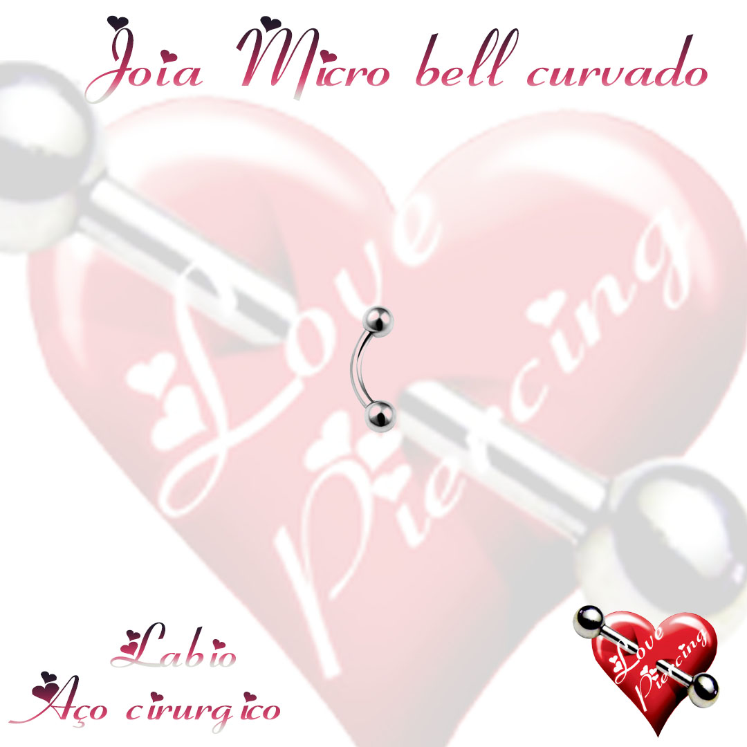 Piercing Labio curvado
