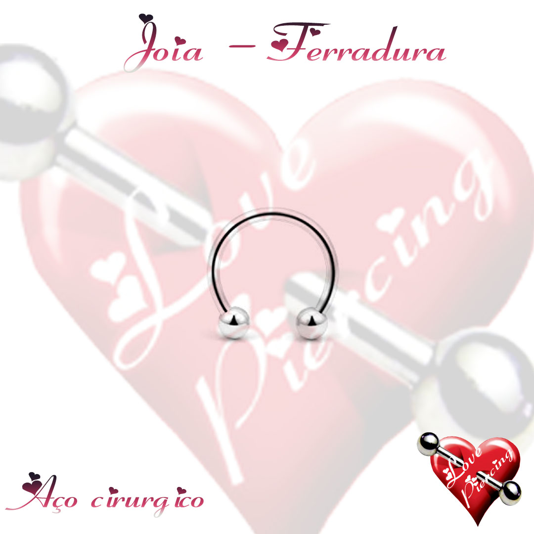 Piercing para freio interno da boca