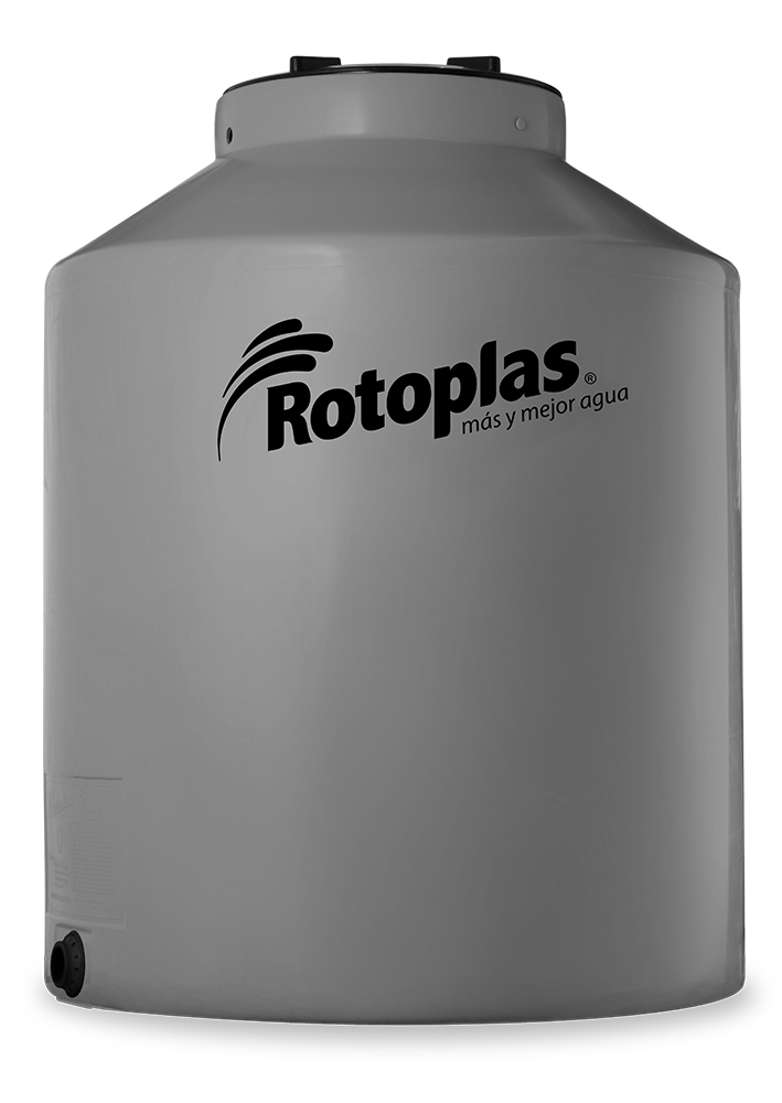 TANQUE ROTOPLAS GRIS 1100 LTS.