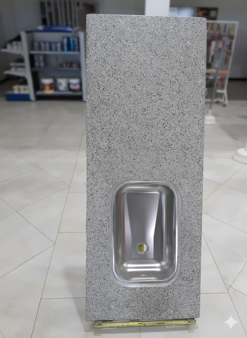 Mesada granítica Bacha simple 