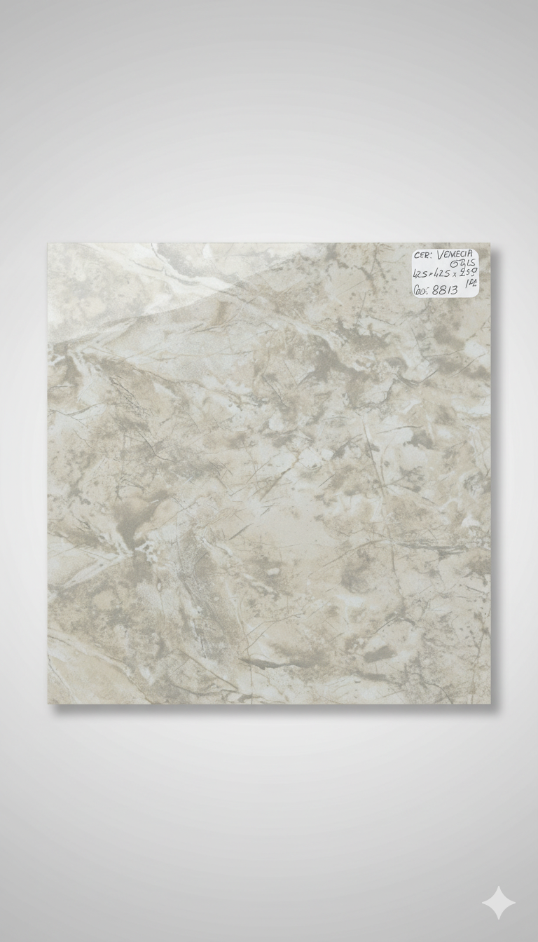CERAMICO VENECIA GRIS 1º 42.5X42.5 