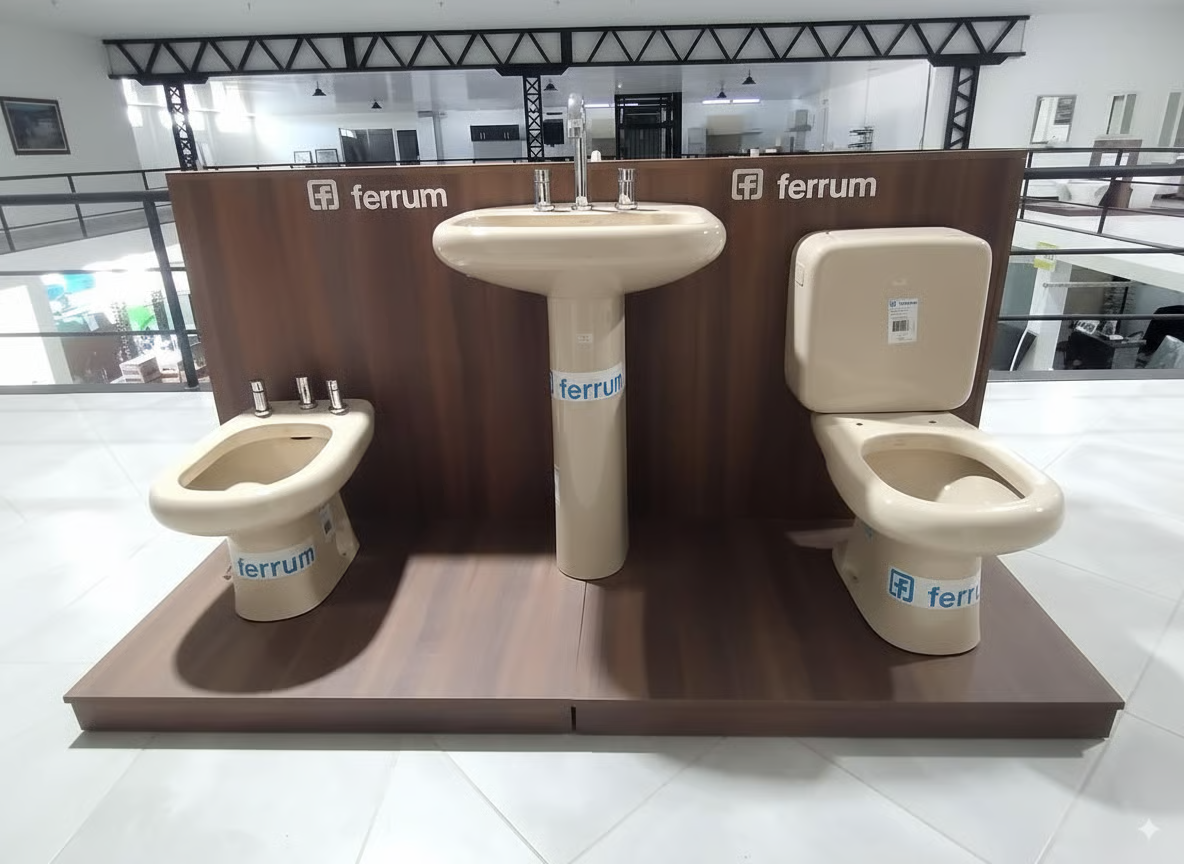 Juego de baño 3 pzas Ferrum