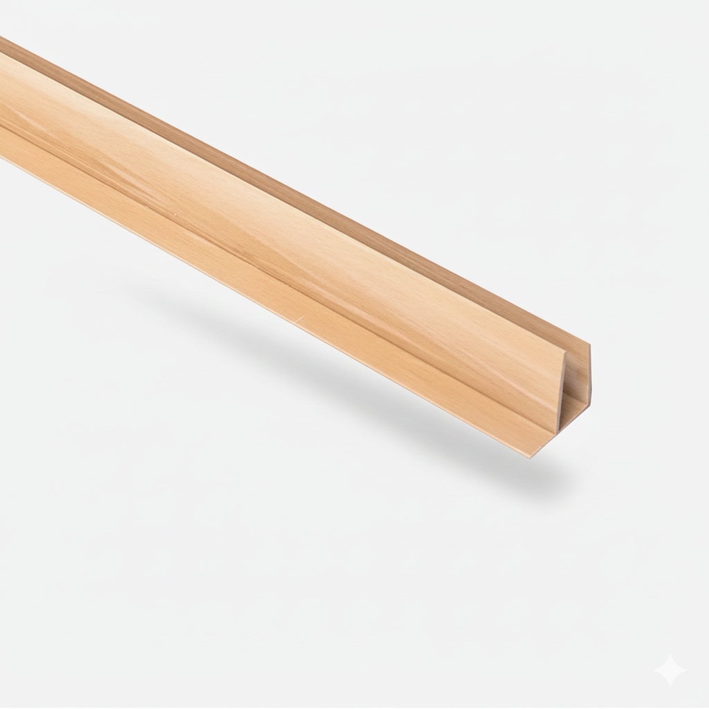 PERFIL DE BORDE PVC FRESNO ALMENDRO 10 MM X 3 MTS.