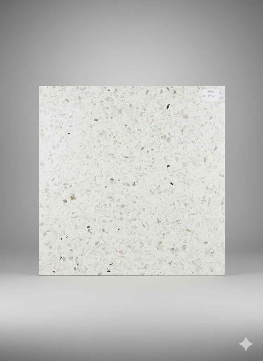 MOSAICO GRANÍTICO BLANCO 40X40 P/U