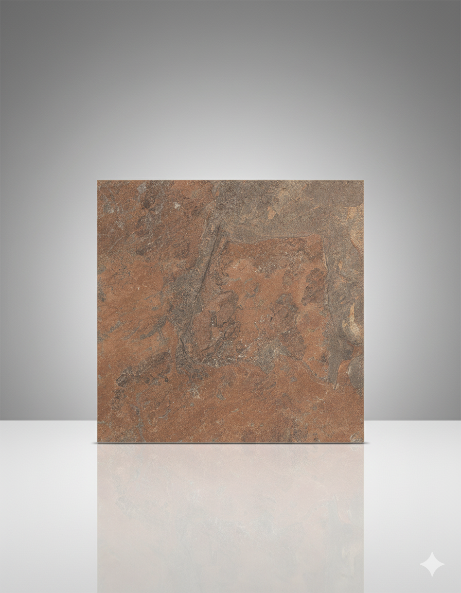 PORCELANATO OXIDO OSCURO 1º 61X61 