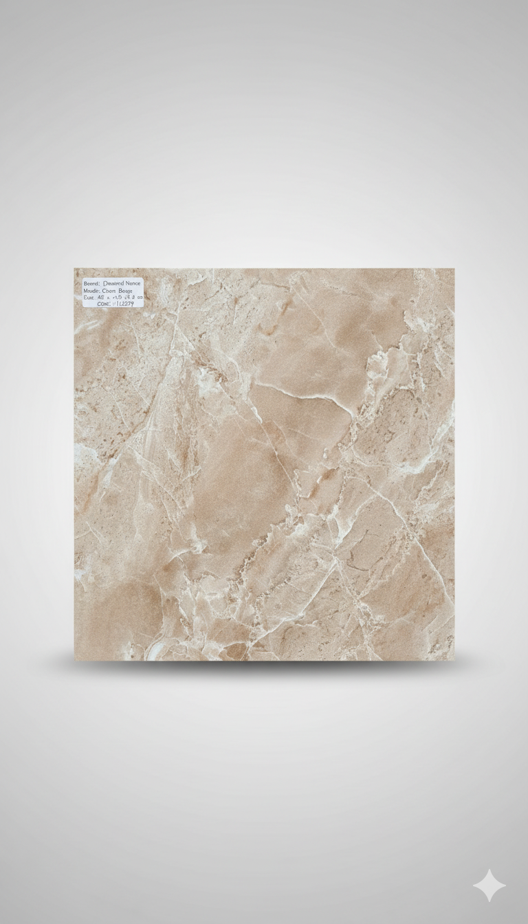 CORTINES CERAMICO CAIRO BEIGE 1º 45X45