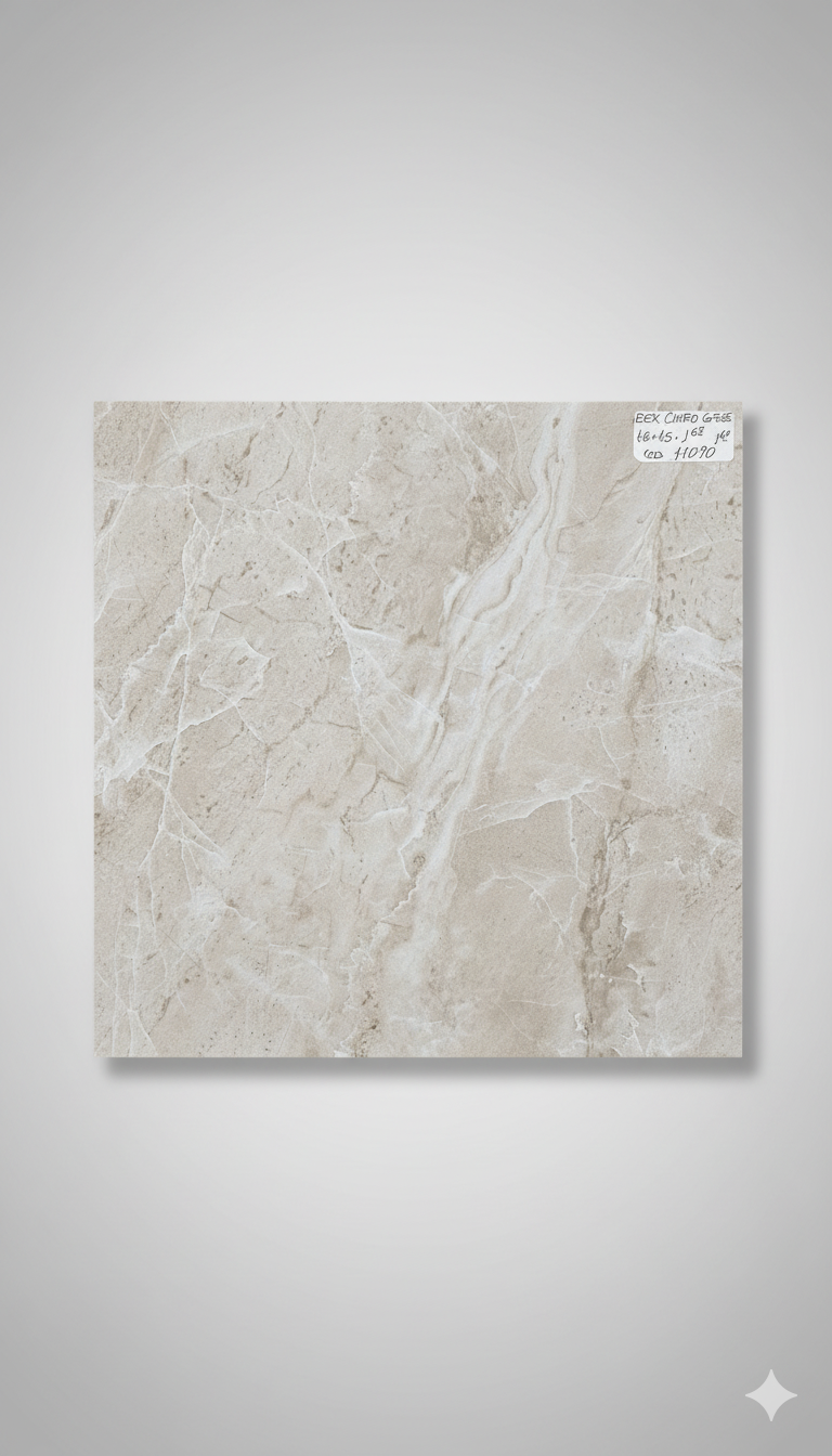 CORTINES CERAMICO CAIRO GRIS 1º 45X45 