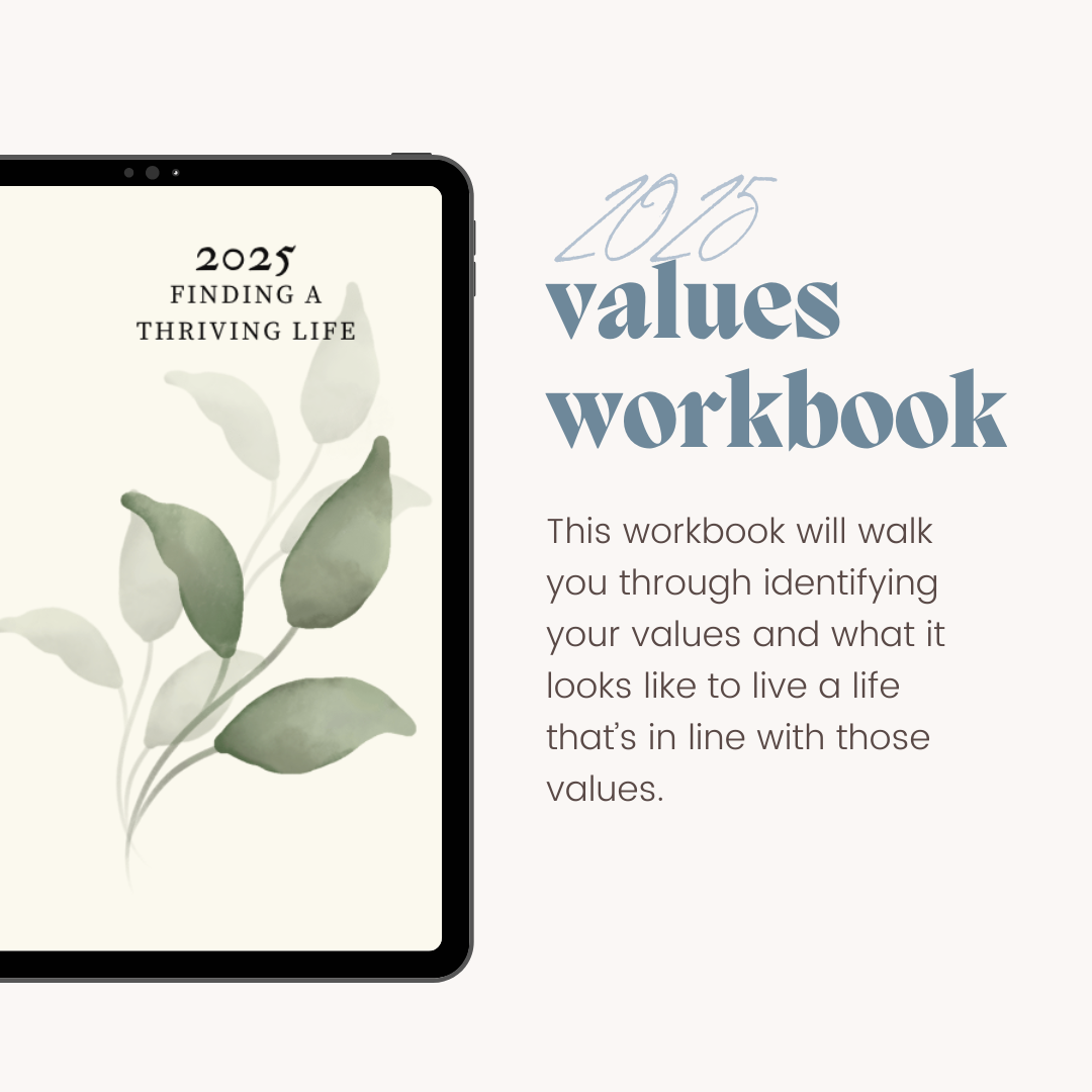2025 Values Workbook