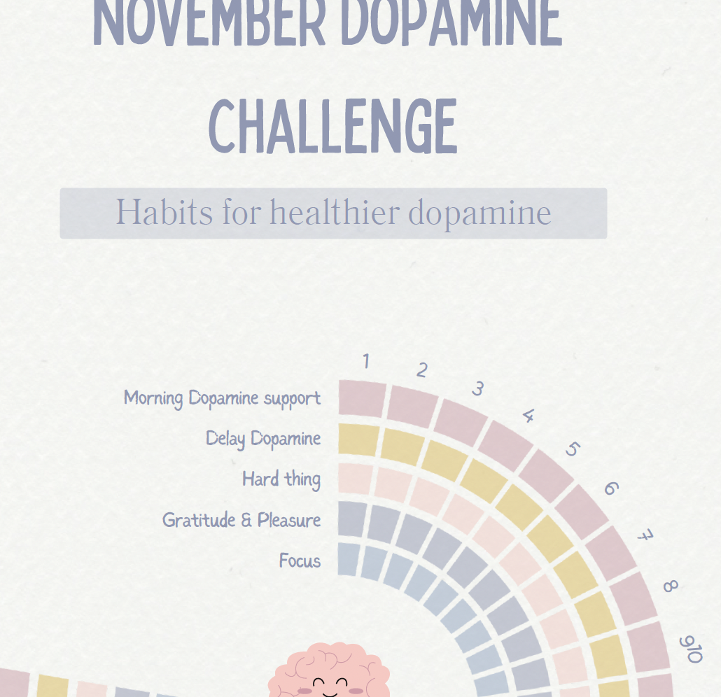 November Dopamine Challenge Template