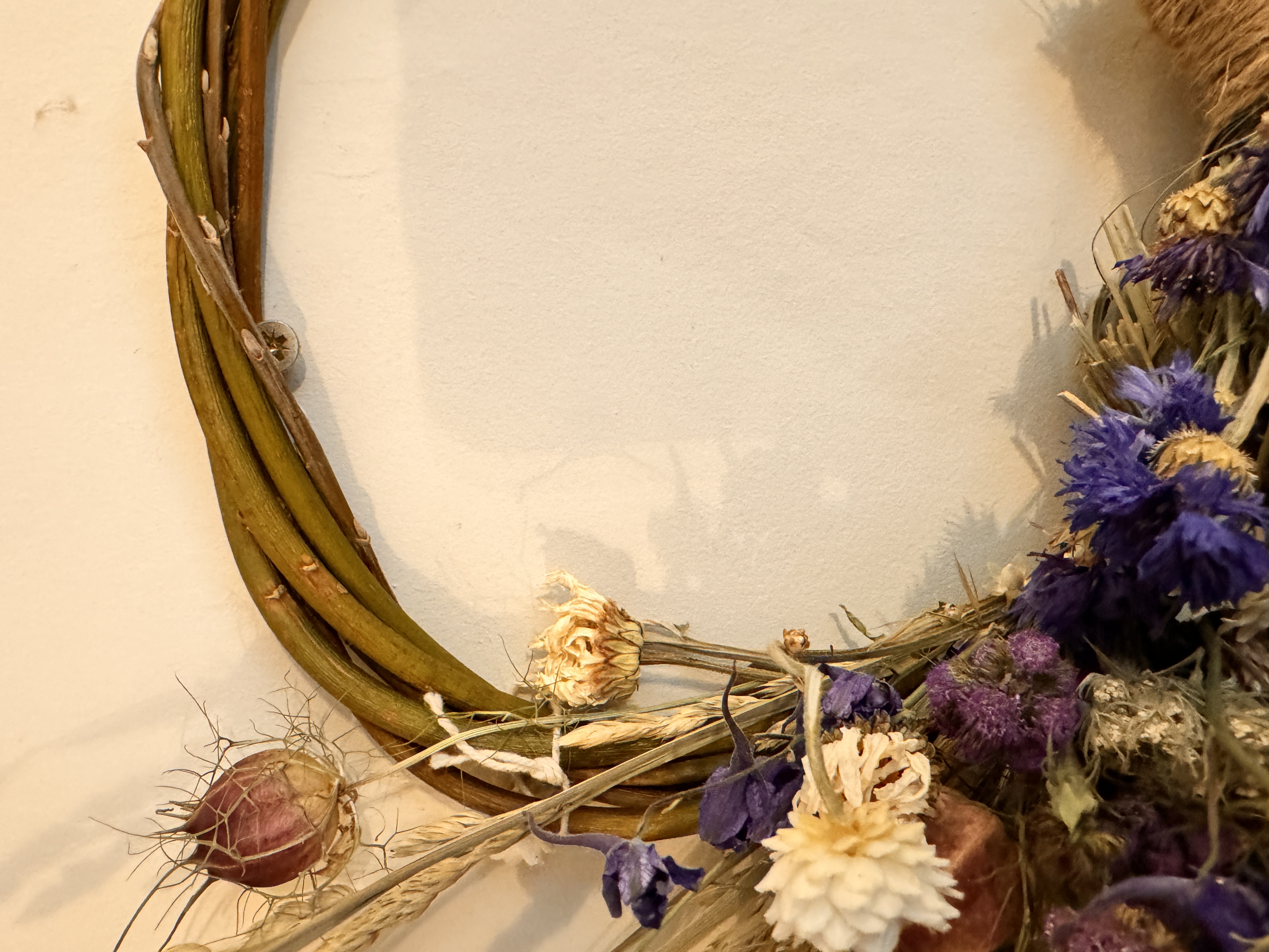 Handmade Dried Flower Wreath