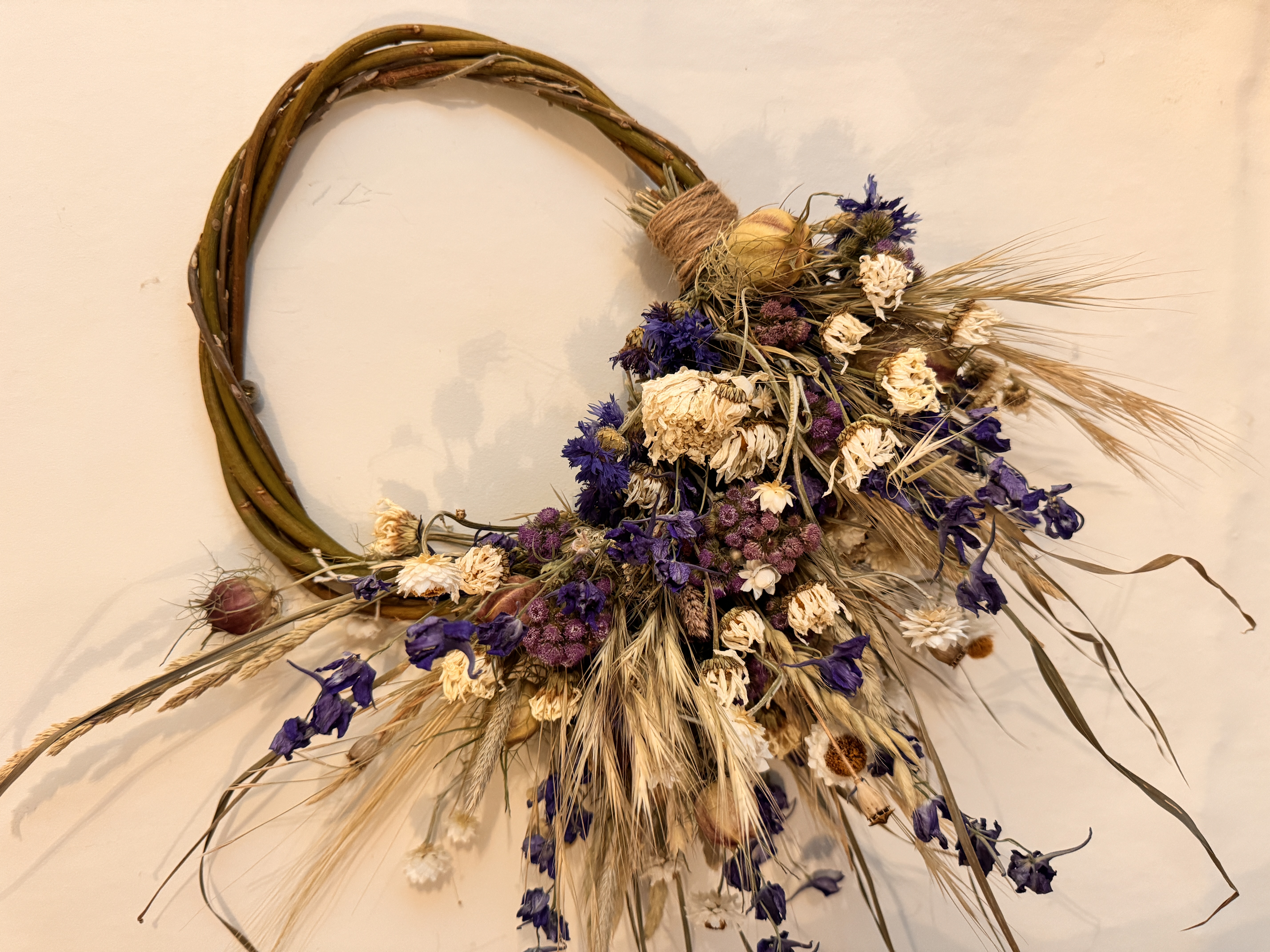 Handmade Dried Flower Wreath