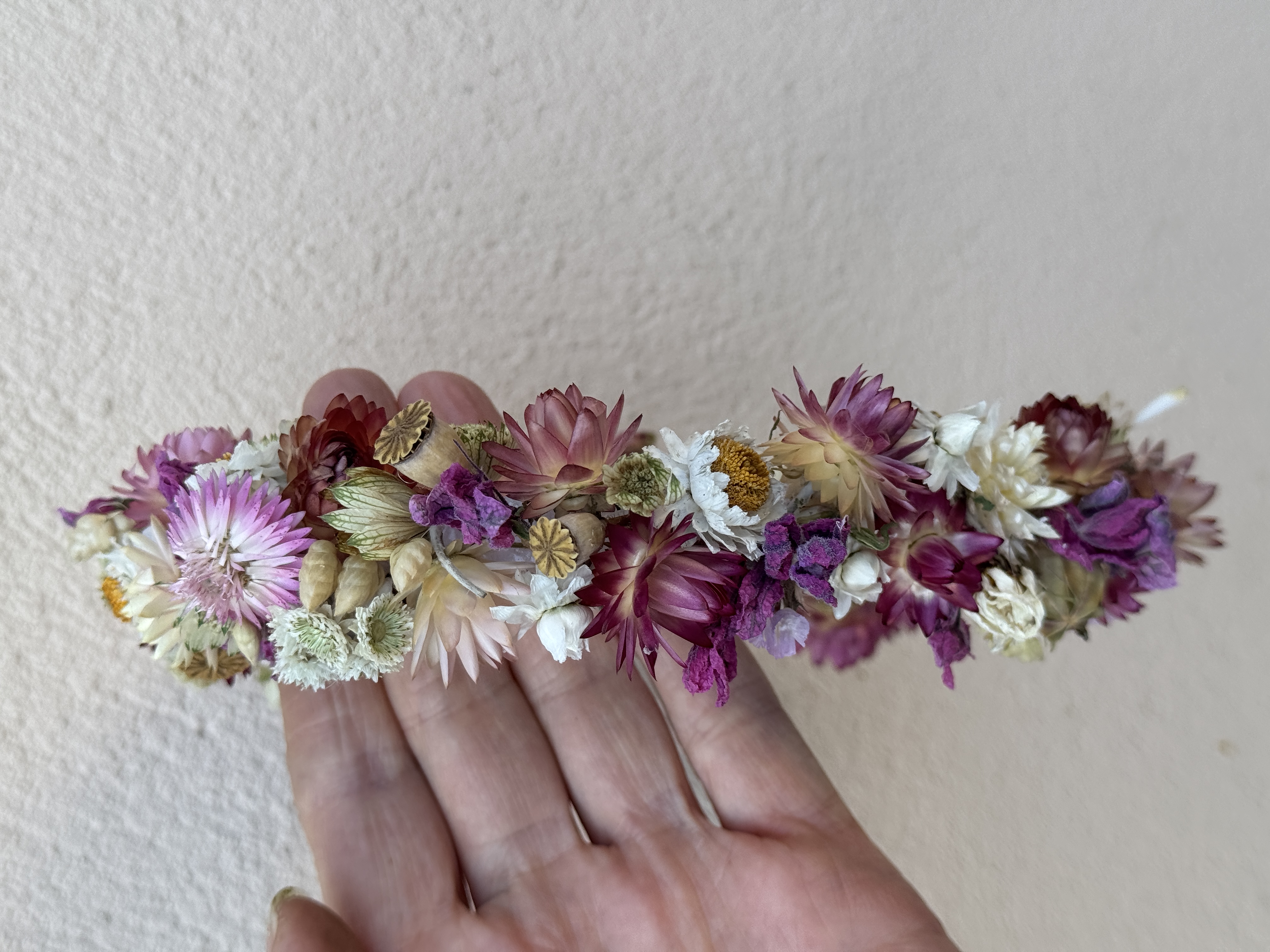 Dried Flower Headband