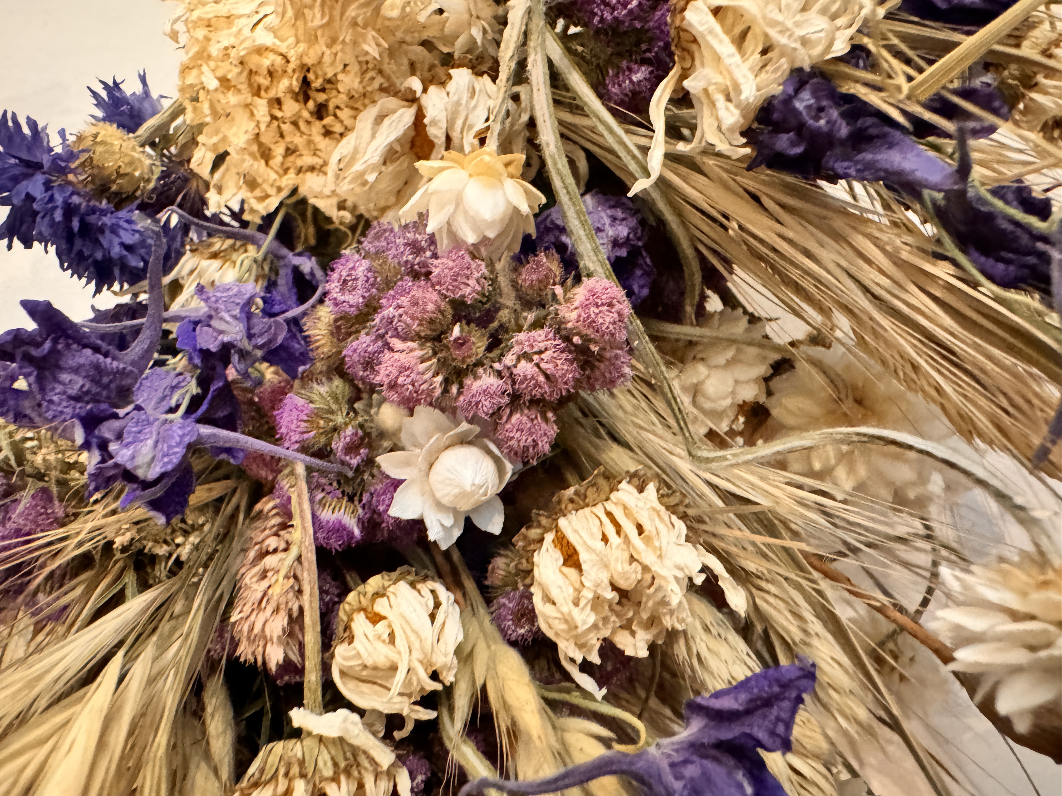 Handmade Dried Flower Wreath