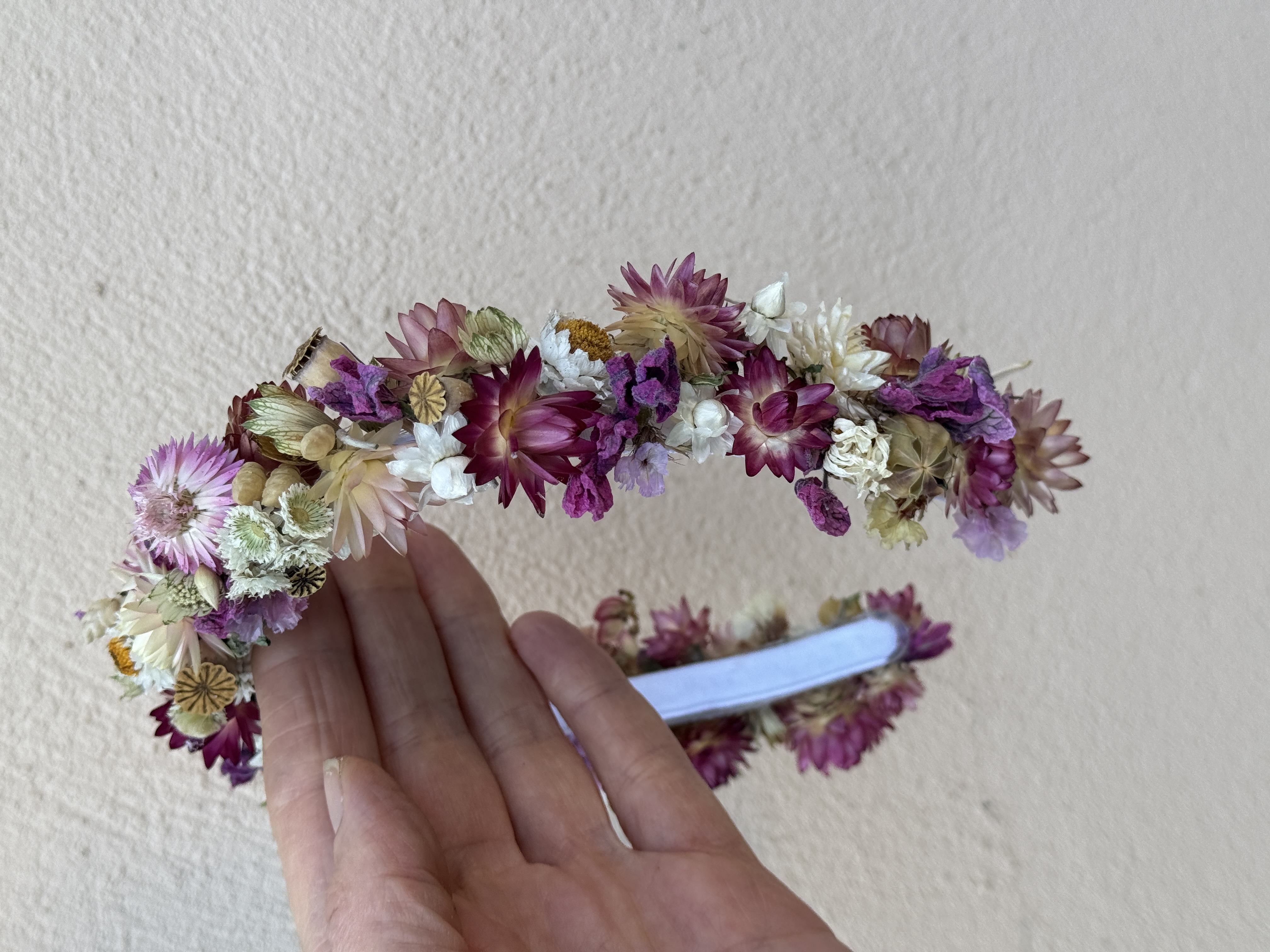 Dried Flower Headband