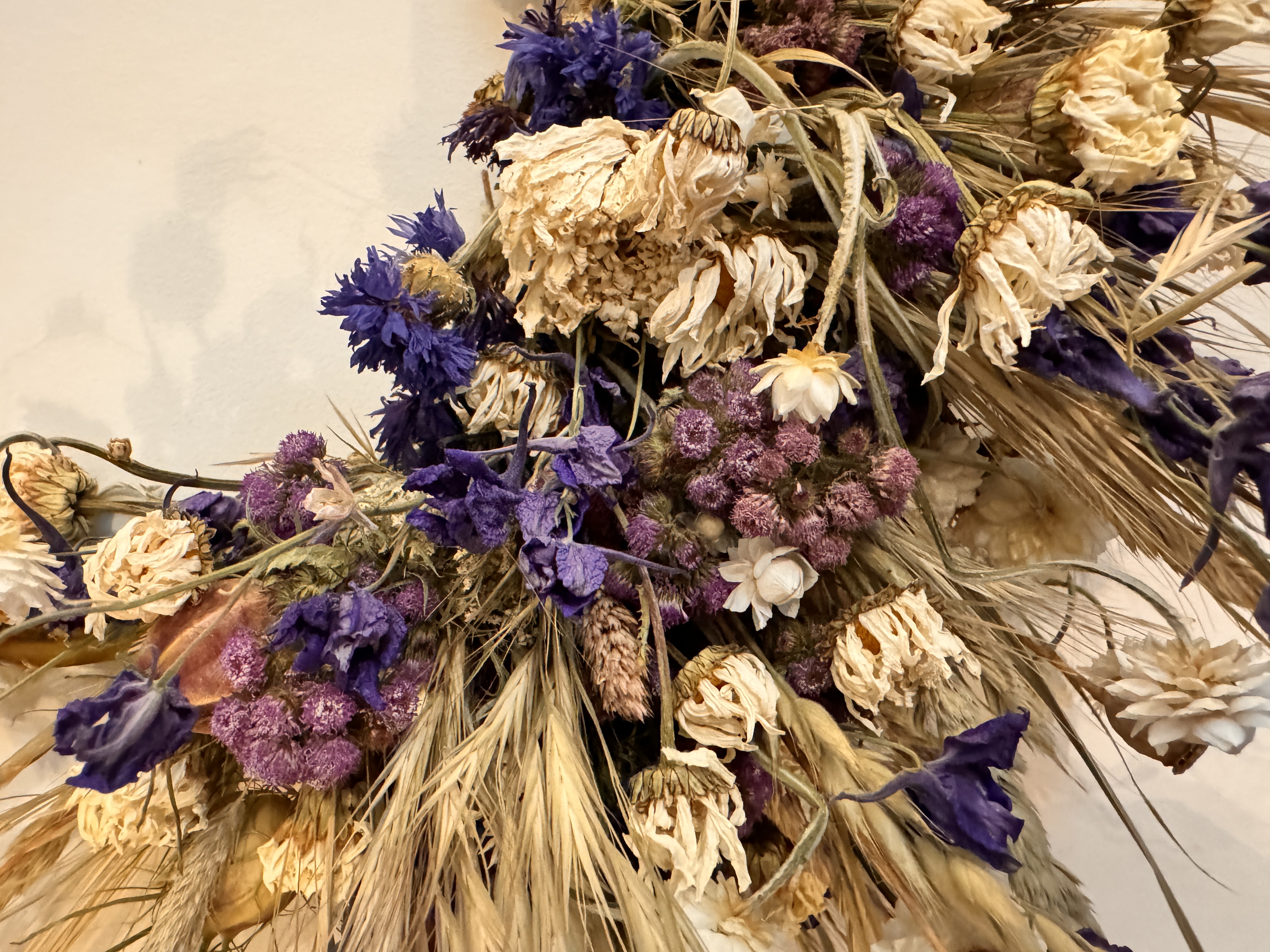 Handmade Dried Flower Wreath