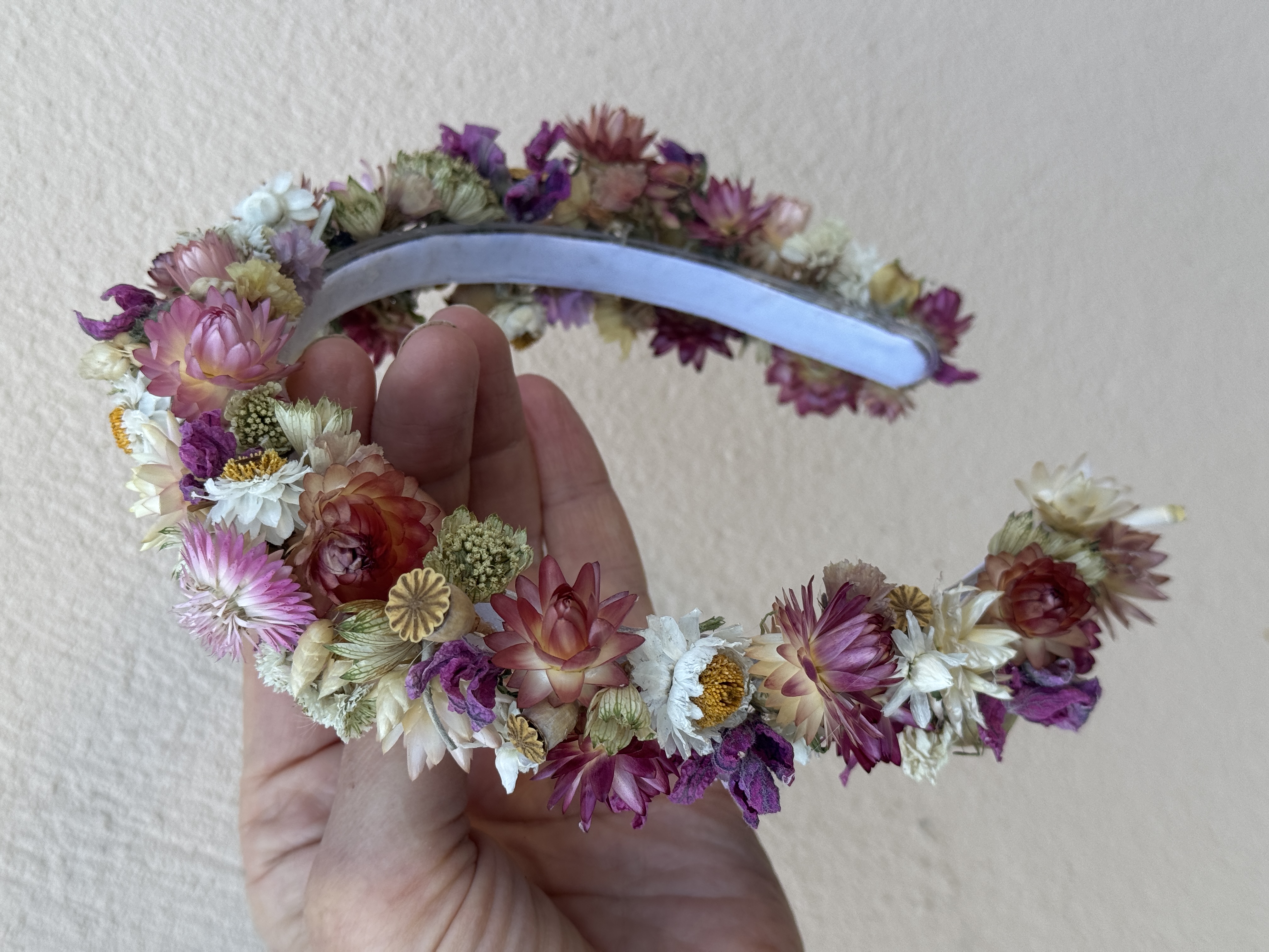 Dried Flower Headband