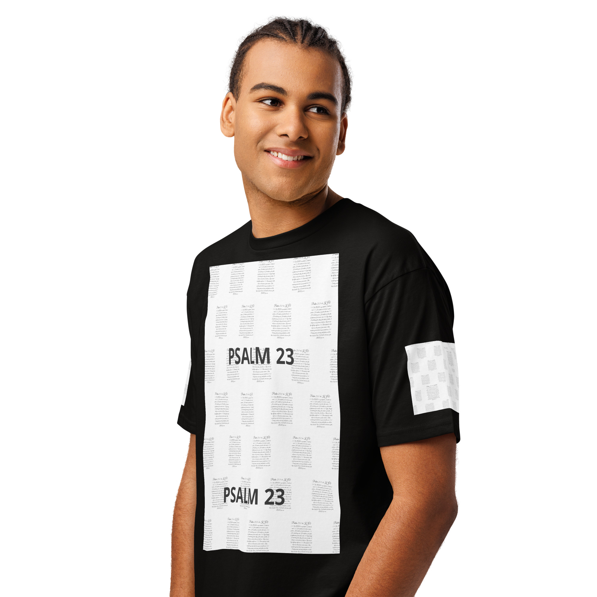 Psalm 23 Men’s Premium Short Sleeve Tee Cotton Heritage