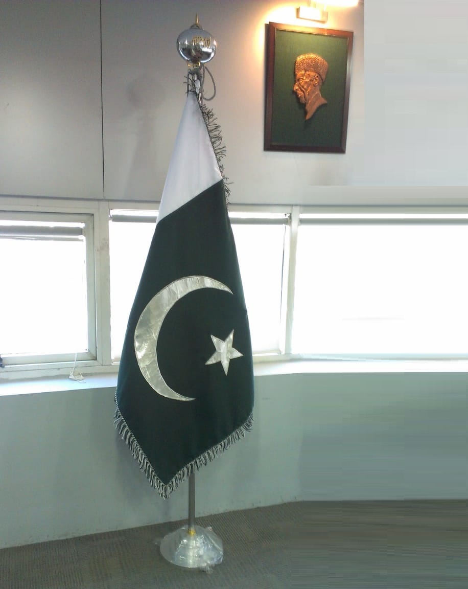 Pakistan National Flag with Stand
