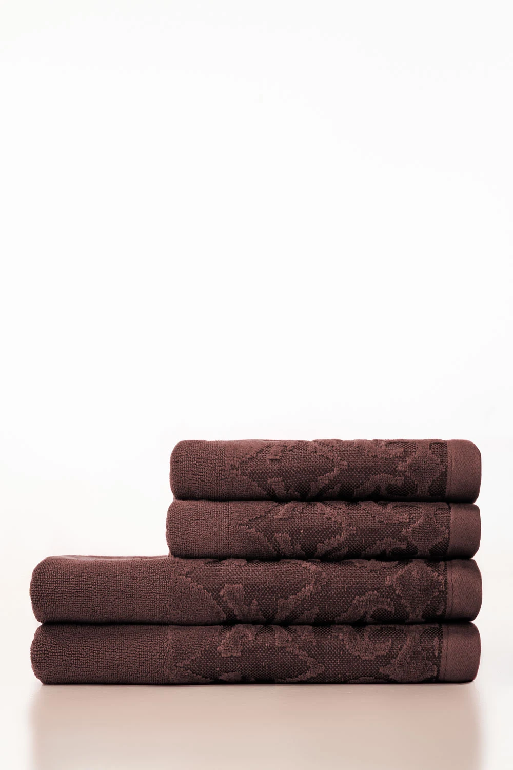 Luxury Brown Towels Set