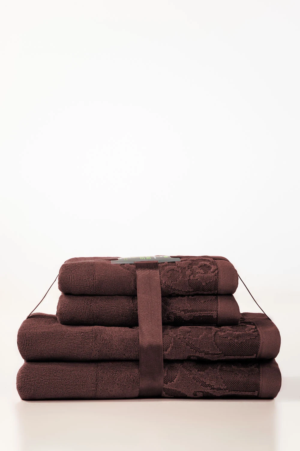 Luxury Brown Towels Set