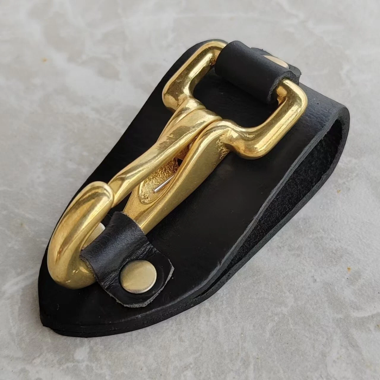 Brass Snap Hook Key Holder