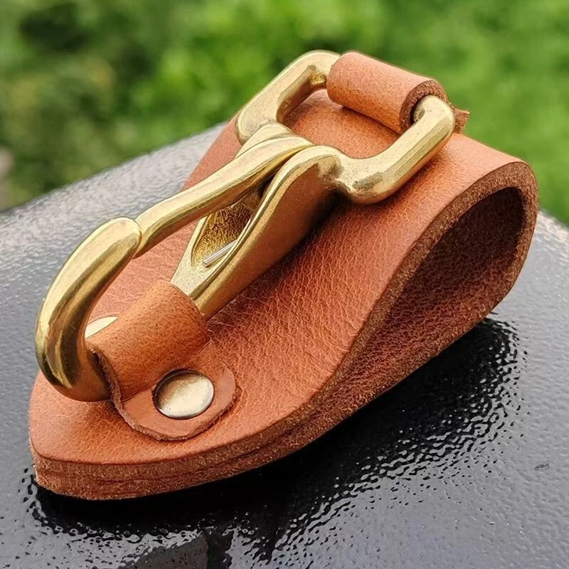 Brass Snap Hook Key Holder