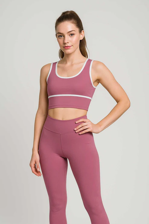 Pink Sleeveless Tank Top