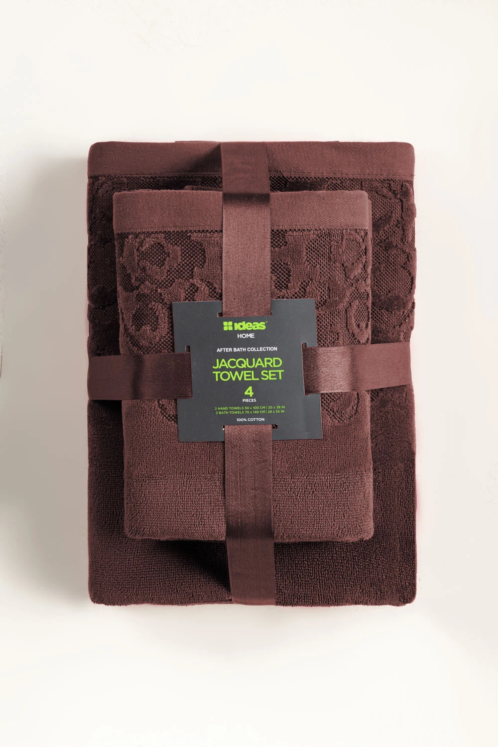 Luxury Brown Towels Set