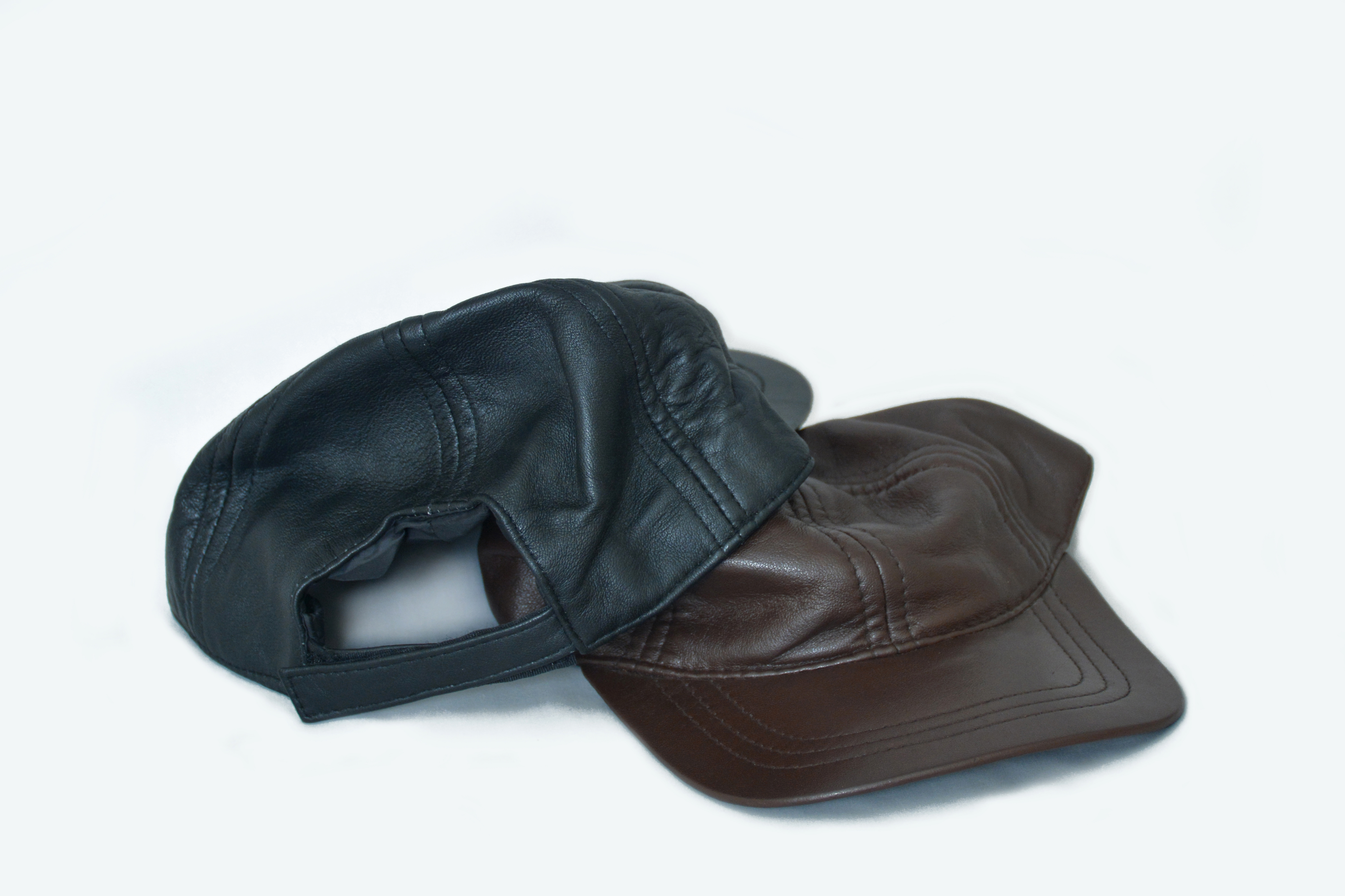 Leather Baseball Caps