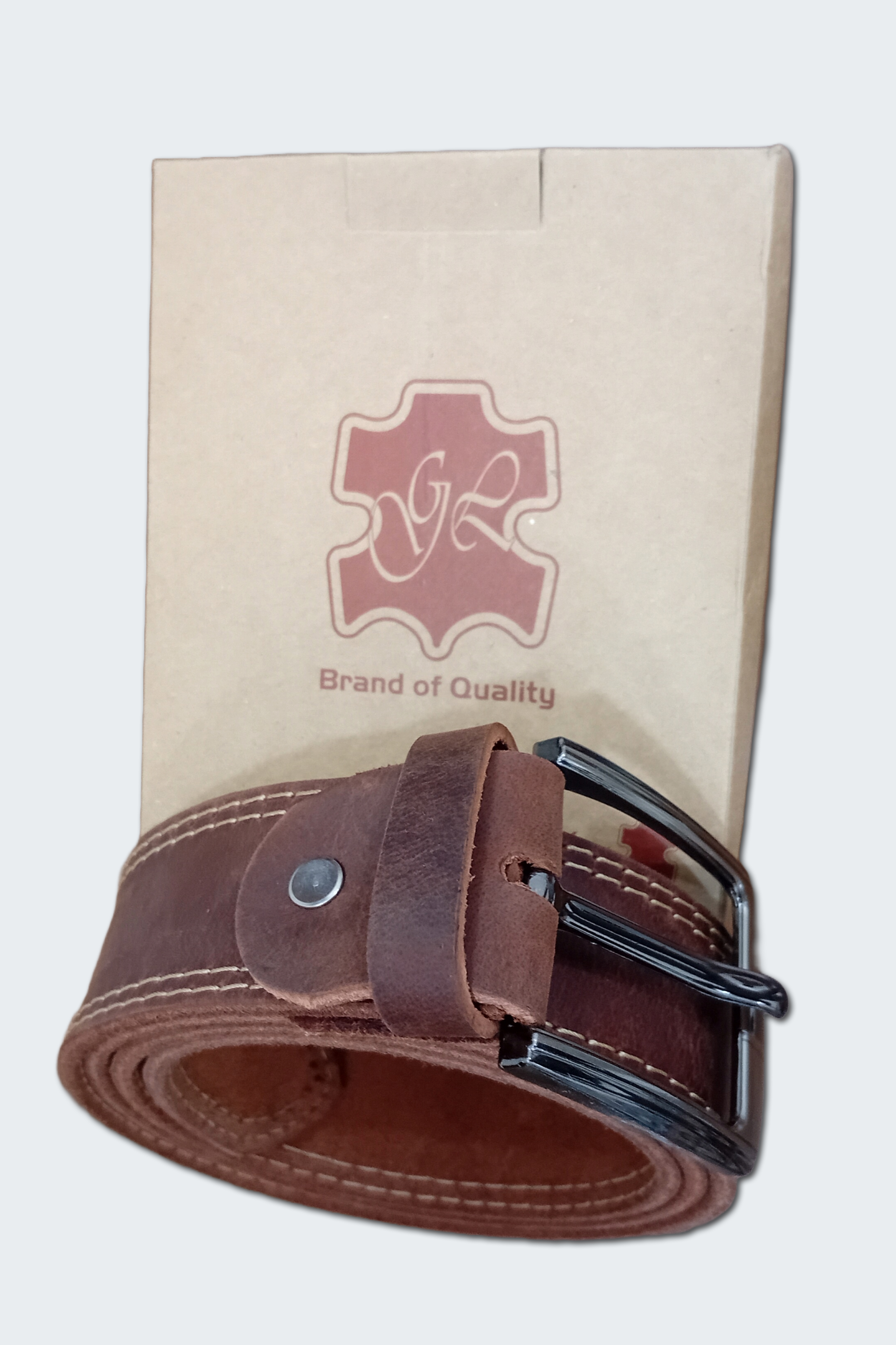 Brown Leather Belt