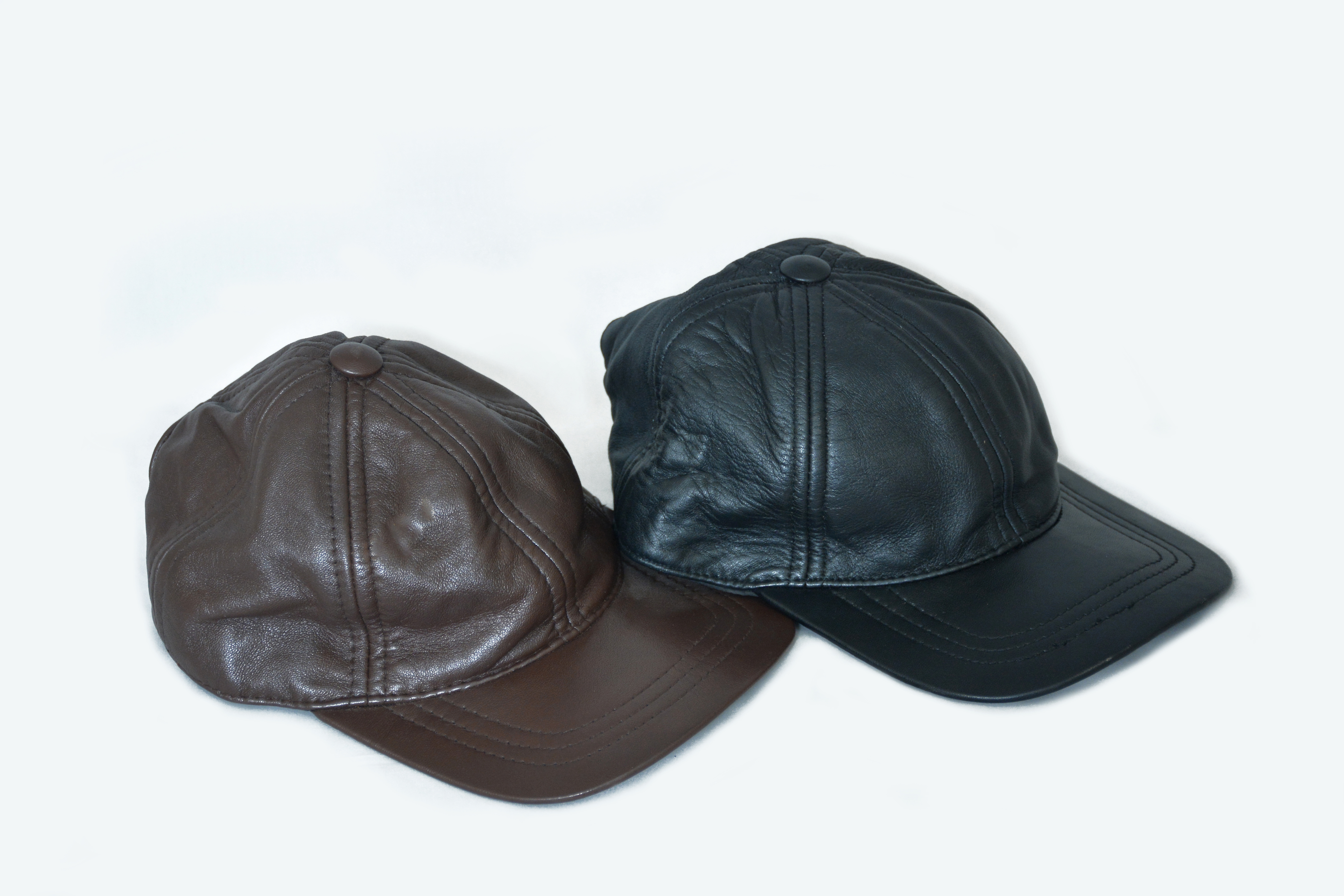 Leather Baseball Caps