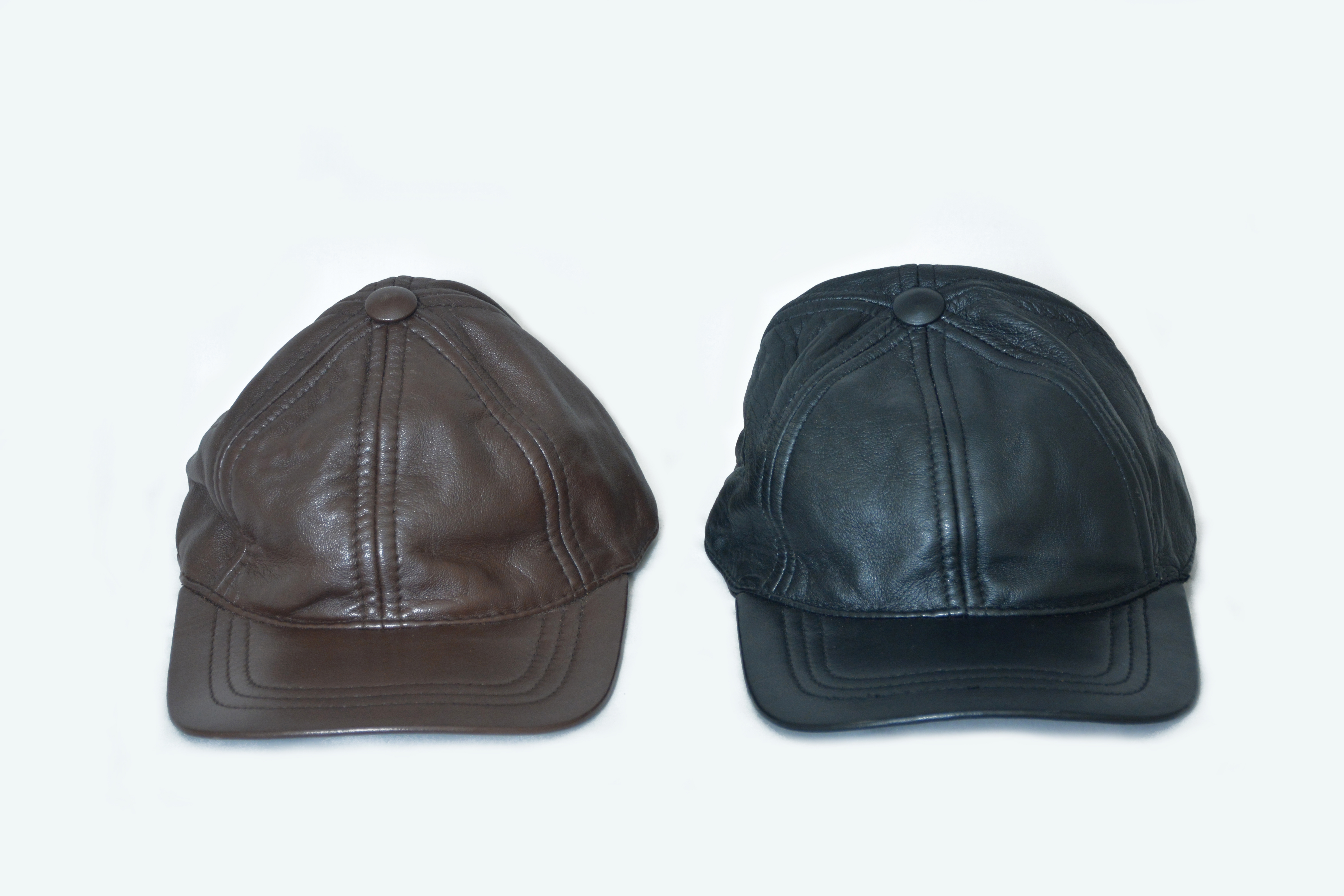 Leather Baseball Caps