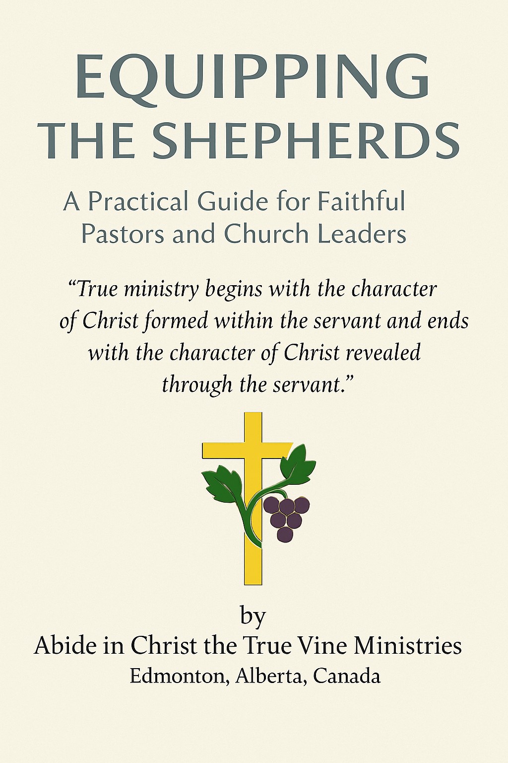 Equipping the Shepherds