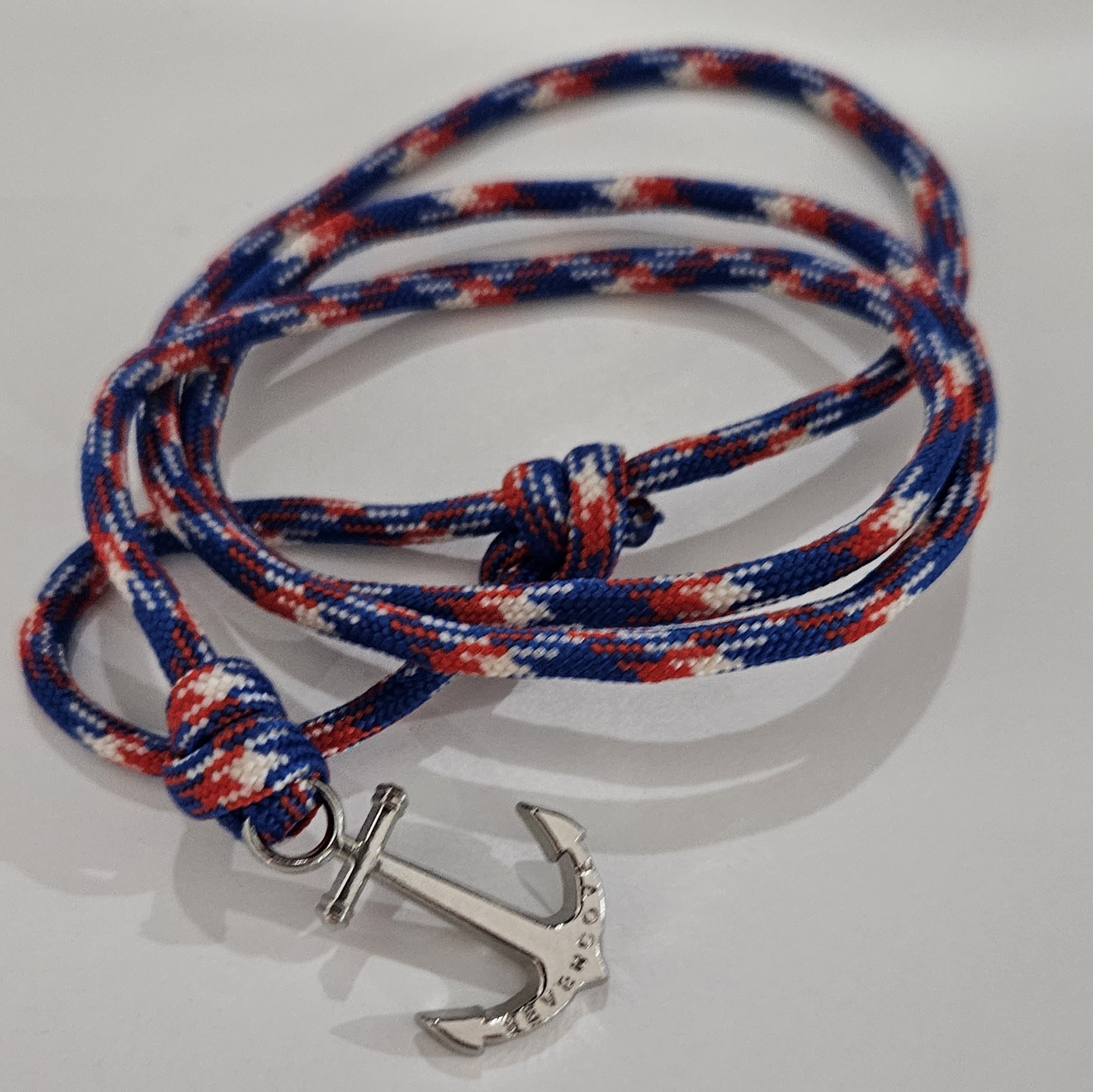Red, White, Blue Survival Bracelet